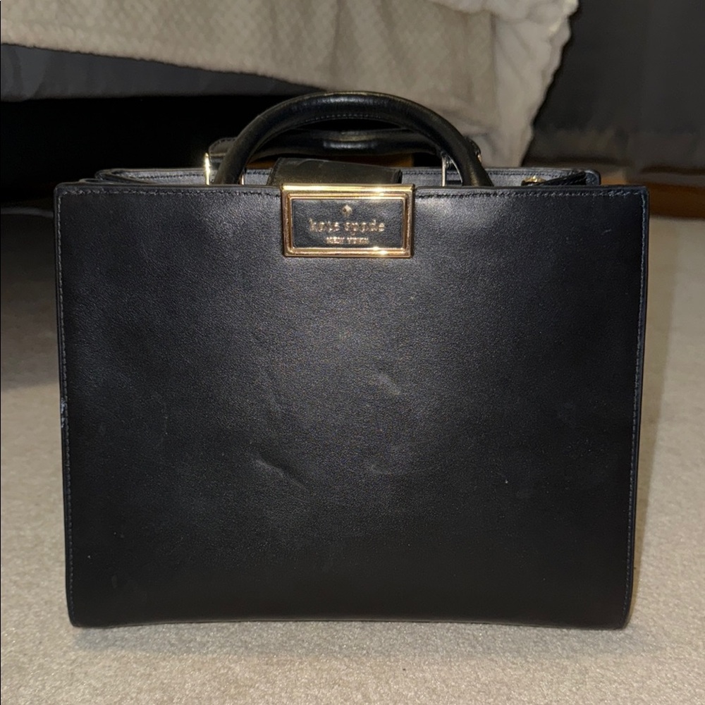 Kate Spade Black Leather Handbag